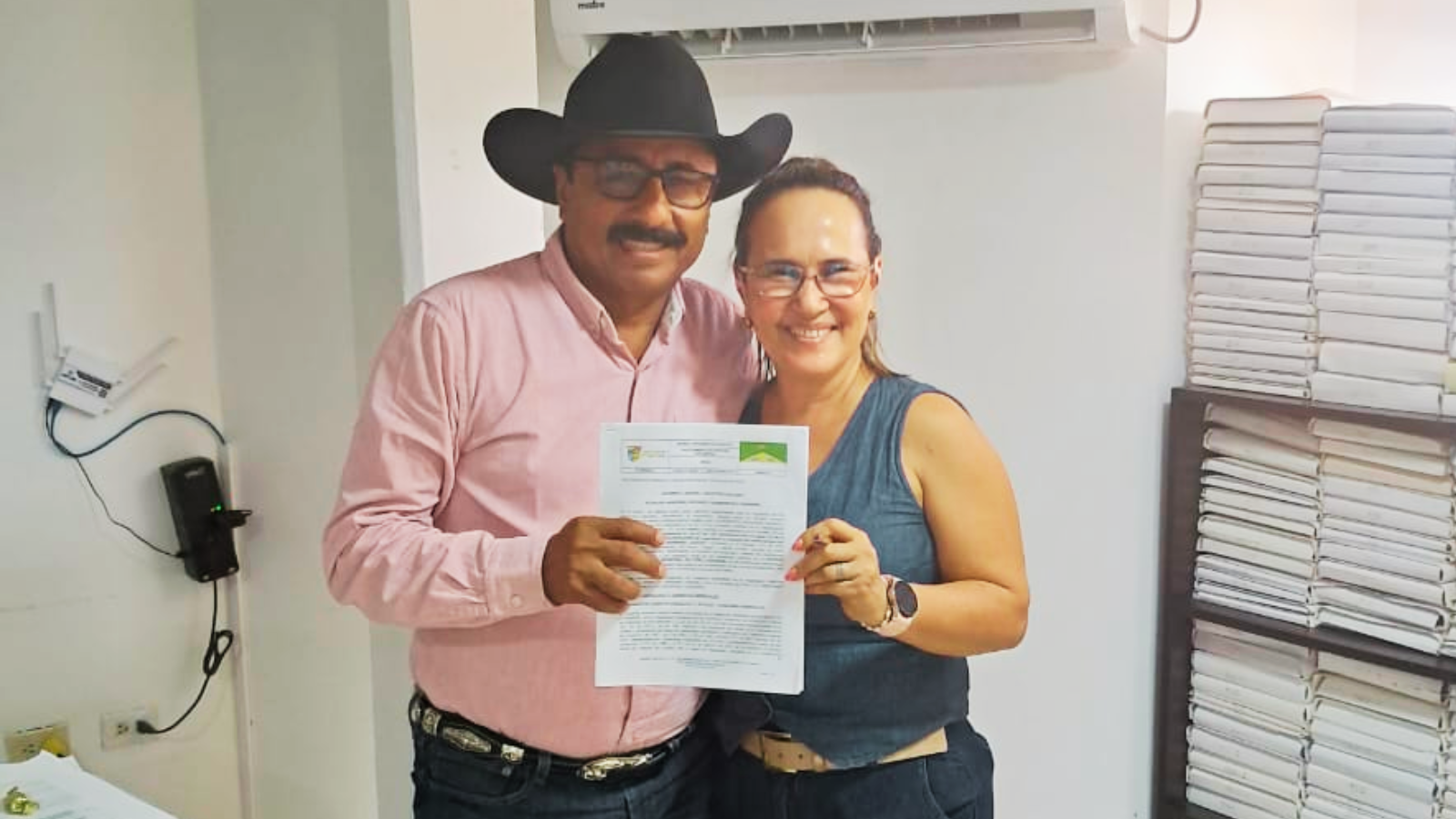 Acuerdos laborales sindicales Asoméritos Casanare con la Alcaldía Municipal de Pore